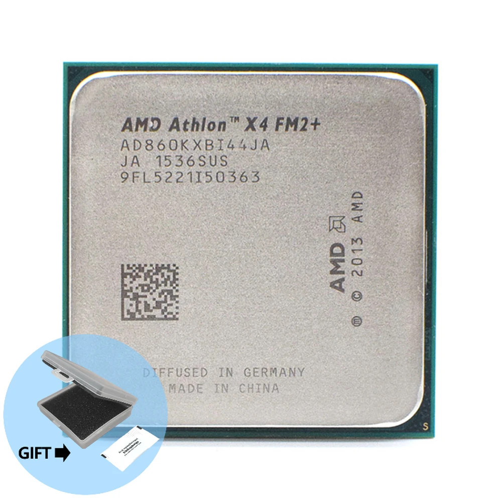 AMD Athlon X4 860 K 860 K 3.7 GHz Çift Çekirdekli CPU İşlemci AD860KXBI44JA Soket FM2+ Görüntü 0 