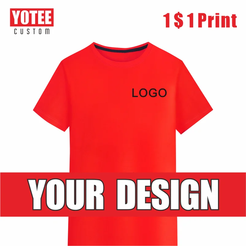 Yotee2021 High-end Rahat Pamuklu Kısa kollu kadın tişört Özelleştirme Şirket Grubu Nakış Özel kadın tişört