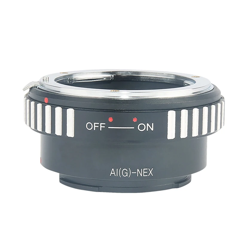AIG-NEX Lens adaptörü Halka Nikon G Dağı D / S Lens İçin Sony E Dağı