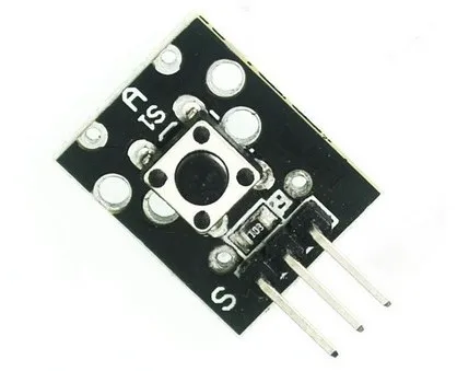 KY-004 3pin Düğme Anahtarı değiştirme sensörü Modülü Dıy Başlangıç Kiti 6 * 6*5mm 6x6x5mm KY004