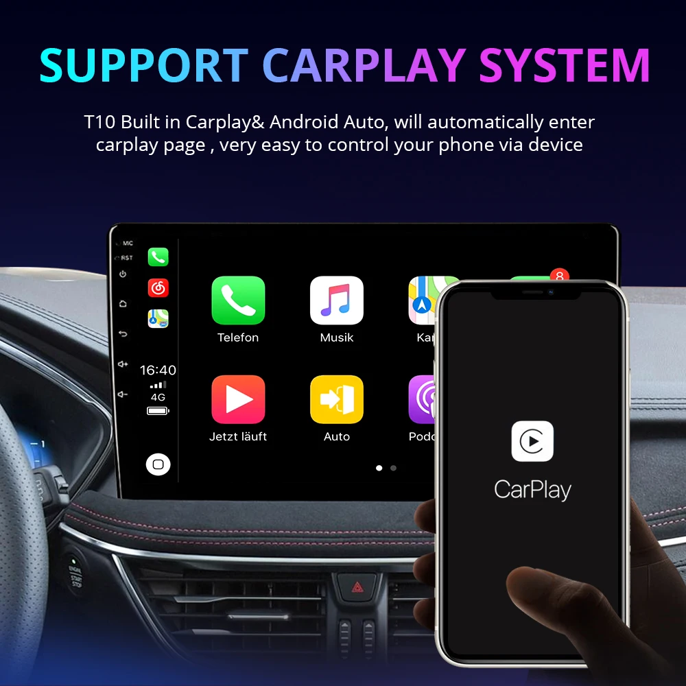 2DİN Android10.0 Araba Radyo Honda Odyssey 2005-2010 İçin otomobil radyosu Araba Stereo GPS Navigasyon Bluetooth Oynatıcı Carplay HİÇBİR 2DİN DVD Görüntü 3 