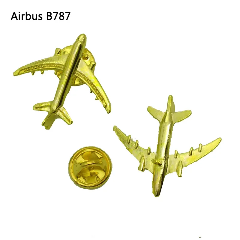 A350, Boıng787, G650 Airbus Broş Pin Uçak Küçük Uçak Broş Yaka İğneler Yaka Rozeti Sırt Çantası tişört çanta Aksesuarları