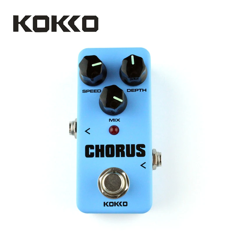KOKKO FCH2 Mini Koro Pedalı Taşınabilir Gitar Efekt Pedal Yüksek Kaliteli Gitar Parçaları ve Aksesuarları Guitarra Etkisi Pedalı