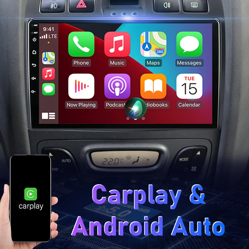 Jansite 2 Din Android 11 Araba Stereo Radyo Hyundai Klasik Santa Fe 2005-2015 Multimedya Video Oynatıcı Carplay Oto DVD Ses Görüntü 1 