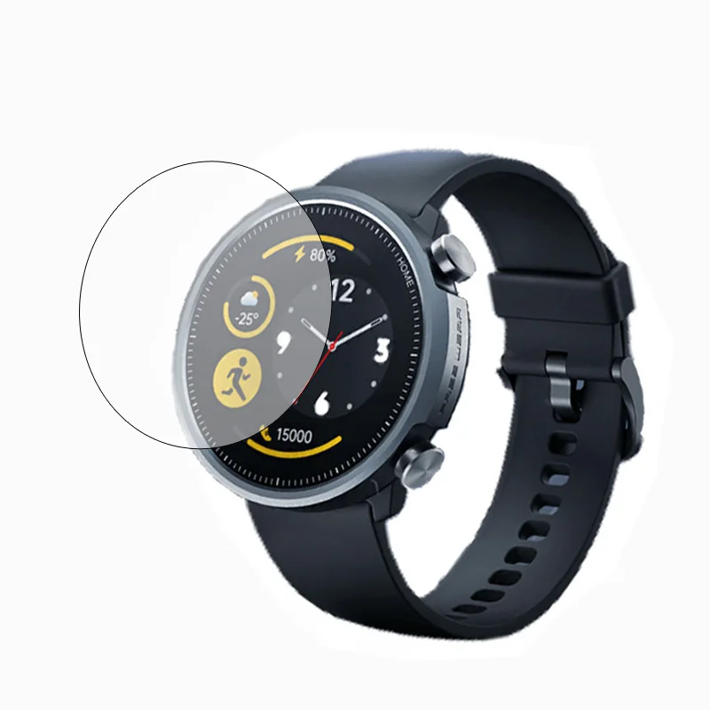 Sert Temperli Cam Smartwatch koruyucu film Mibro X1 / A1 / Hava akıllı saat ekran Koruyucu Tam Kapak Aksesuarları Görüntü 0 