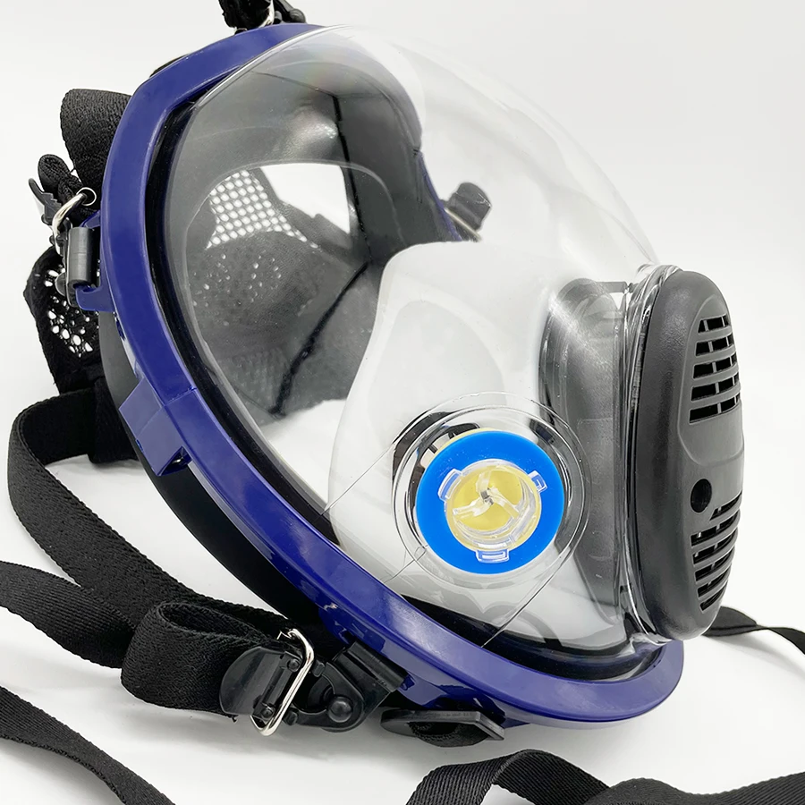 Boyama Gaz Maskesi Maskesi 6800 Karbon filtre kartuşu Büyük Görünüm Tam Koruyucu Ekran Kapşonlu Kimyasal Organik Gazlar Görüntü 3 