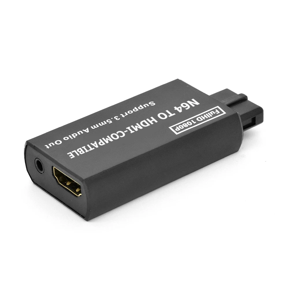 N64/SNES / NGC HDMI uyumlu Dönüştürücü HD Video Dönüştürme İletim arabirim adaptörü Oyun Konsolu HD TV Projektör