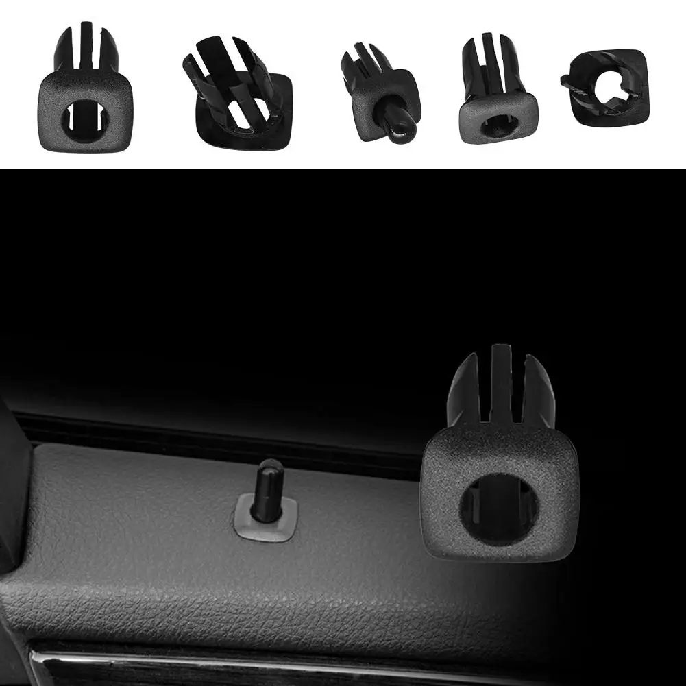 Araba Kapı Pin Kılavuzu Trim Paneli Kilitleme Düğmesi düğme kapağı Kapı ve Pencere İç Aksesuarları BMW 5 Serisi için F10