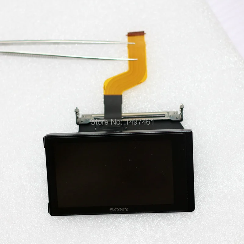 Yeni komple LCD ekran ekran assy LCD menteşe tamir parçaları Sony A6000 ILCE-6000 dijital kamera