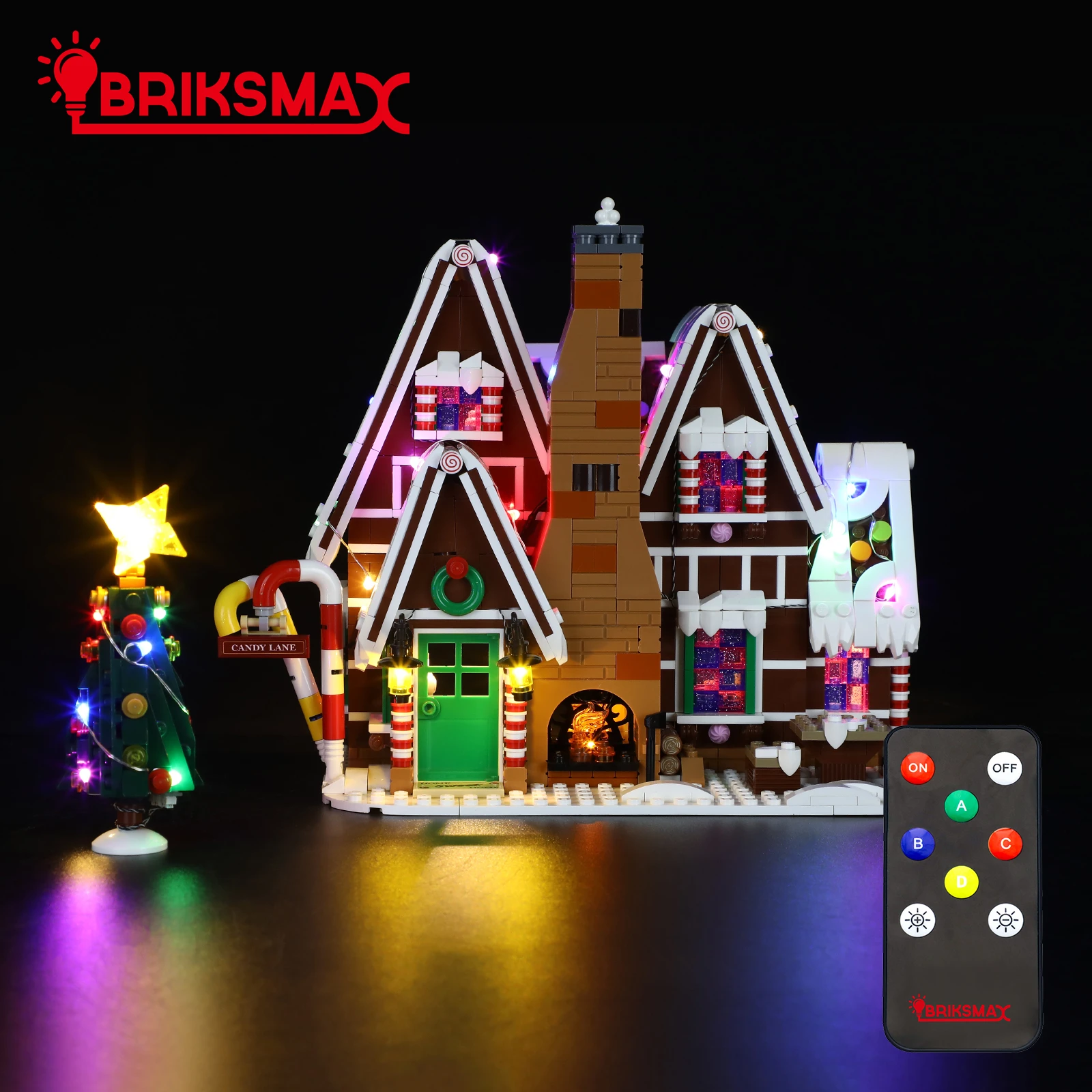 BriksMax led ışık Kiti 10267 Zencefilli Ev Yapı Taşları Seti (Dahil DEĞİL Model) oyuncaklar Çocuklar için RC Versiyonu