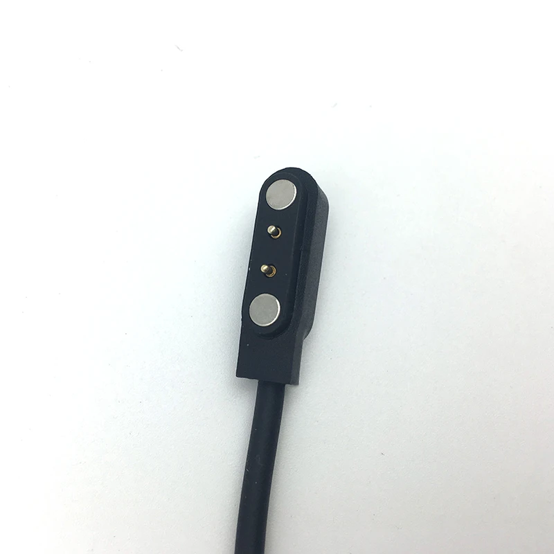 Sıcak Satış 2.84 mm 4mm Mıknatıs Suctio 2pin USB Güç Şarj Cihazı Manyetik şarj kablosu için Smartwatch Kol Saati Smartband Görüntü 3 