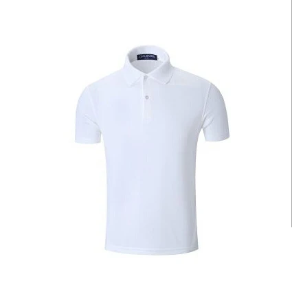 polo tarzı yaz Nefes çabuk kuruyan Spor pürüzsüz kumaş kısa kollu t-shirt logo serin iş elbiseleri Erkekler Kısa TN153