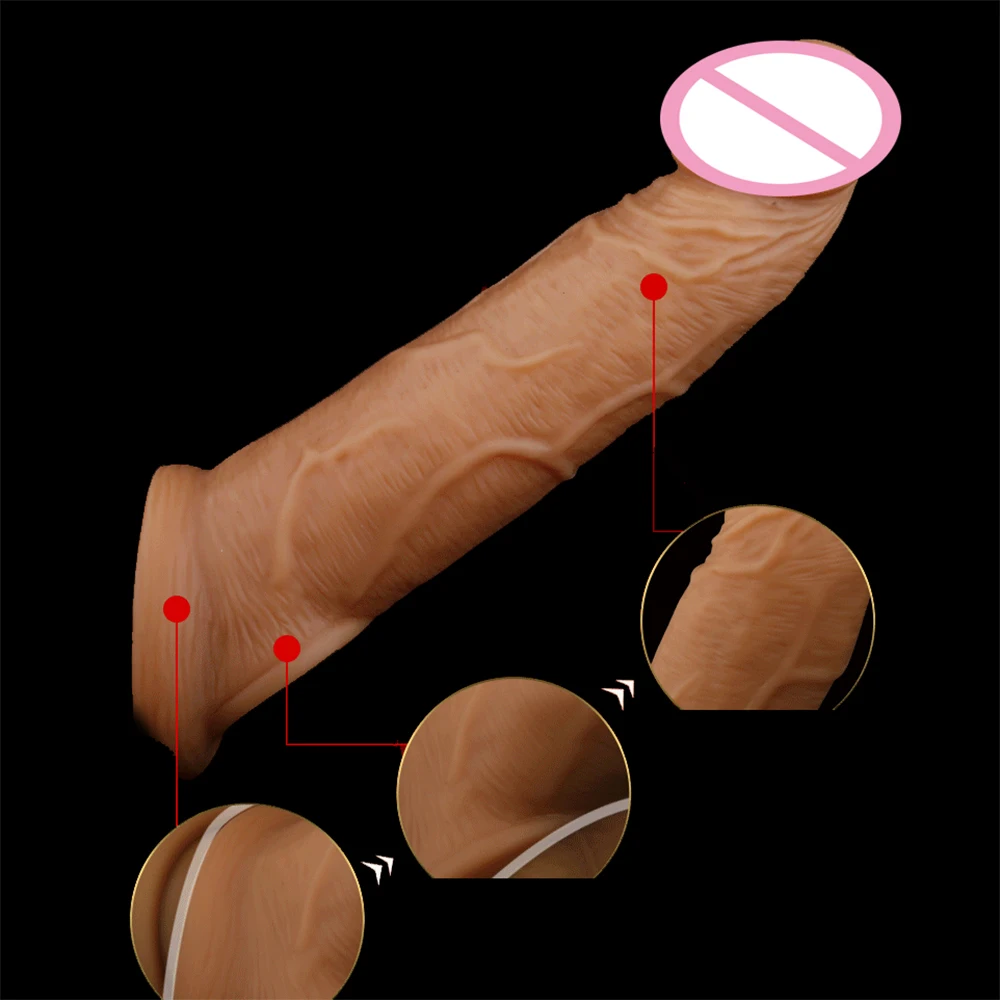 Seks Oyuncakları Sıvı Silikon Penis Kollu Genişletici Katı Yeniden Kullanılabilir Prezervatif Erkek Penis Büyütme Perakende Kutusu İle Yetişkin Ürün Görüntü 4 