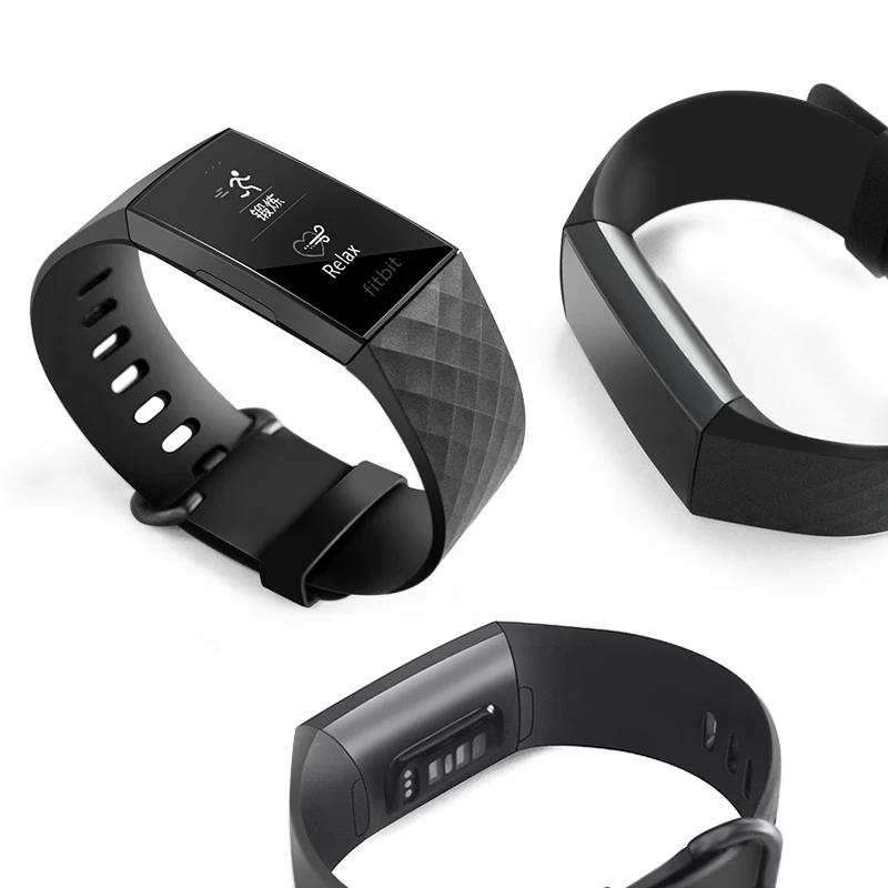 Silikon Bilek Kayışı Fitbit Şarj İçin 4 3 Akıllı Bant Bilezik Fit bit Charge3 Charge4 İzle deri kemer Bileklik Askısı Görüntü 5 