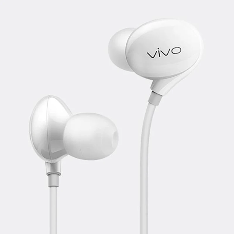 Yeni Vivo 3.5 mm Kulak İçi Kulaklık Kablolu Hi-Fi Ses Kulaklık Kulakiçi Dahili Mikrofon VİVO X27 X23 X21 Nex Z5x Z5 Z3 İQOO Pro