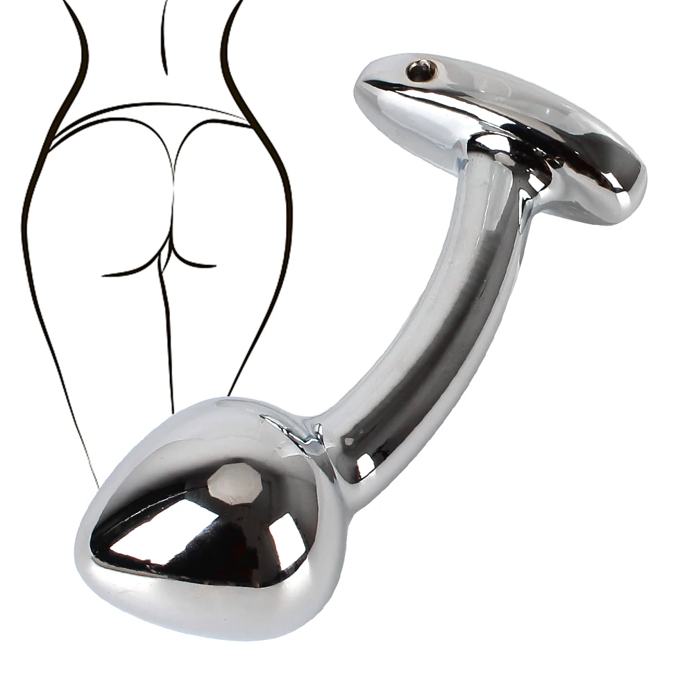 26/32 / 36mm Anal Boncuk Butt Plug Dilatör Kadın Erkek prostat masaj aleti Metal Dildos Kadın Seks Oyuncakları Yetişkin Oyunları için Erotik Ürün Görüntü 0 