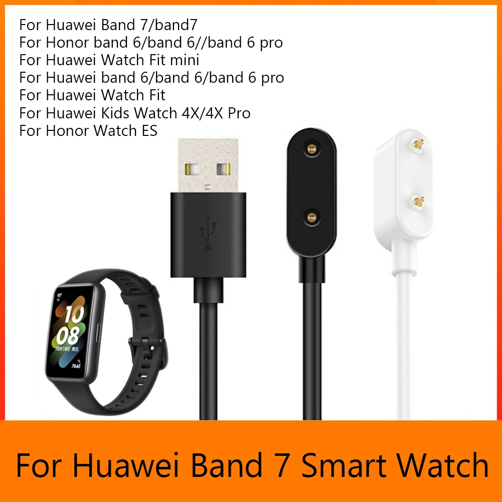 Smartwatch Dock Şarj adaptörü USB Şarj kablosu için Huawei izle Fit/Mini Bant 6 Pro / 7 Smartband Onur ES Band6 Aksesuarları