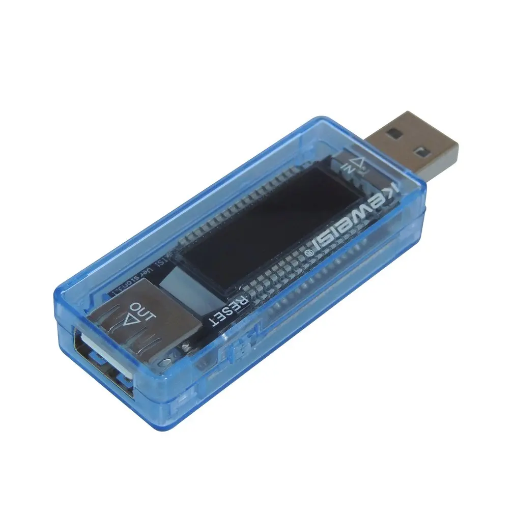 USB Akım Gerilim Kapasitesi Test Cihazı Volt Akım Gerilim Algılama Şarj Kapasitesi tester ölçer Mobil Güç Dedektörü Pil Testi