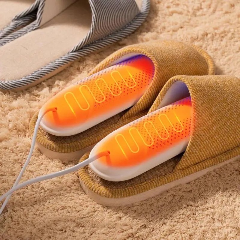 Taşınabilir Elektrikli ayakkabı kurutucu Güvenli Çizmeler Isıtıcı Zamanlama Fonksiyonu İle Ayakkabı Aksesuarları Çorap İsıtıcı Yağmurlu Karlı Rüzgarlı Günler