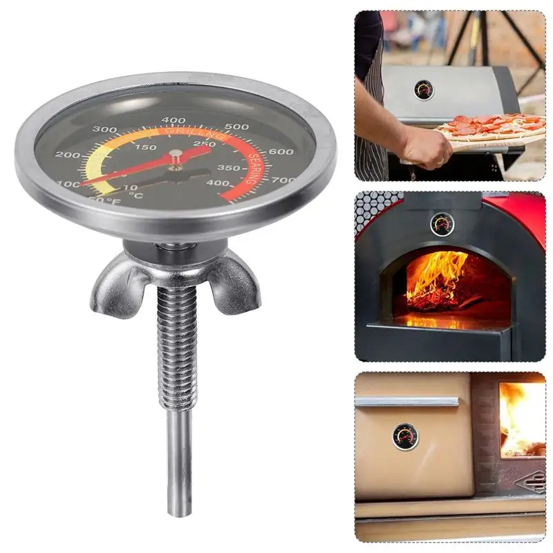 1 ADET 0-400℃ Fırını Termometre Yemek için Ev Mutfak Okumak Pişirme Anlık Fırını Termometre Ev Pişirme