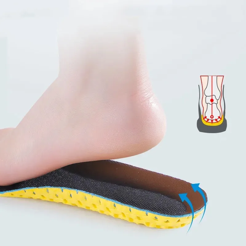 Bellek Köpük ayakkabı tabanlığı Taban Örgü Deodorant Nefes Yastık Koşu Tabanlık Ayak Erkek Kadın Ortopedik Tabanlık Görüntü 2 