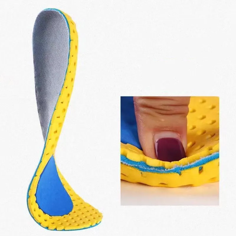 Bellek Köpük ayakkabı tabanlığı Taban Örgü Deodorant Nefes Yastık Koşu Tabanlık Ayak Erkek Kadın Ortopedik Tabanlık Görüntü 5 