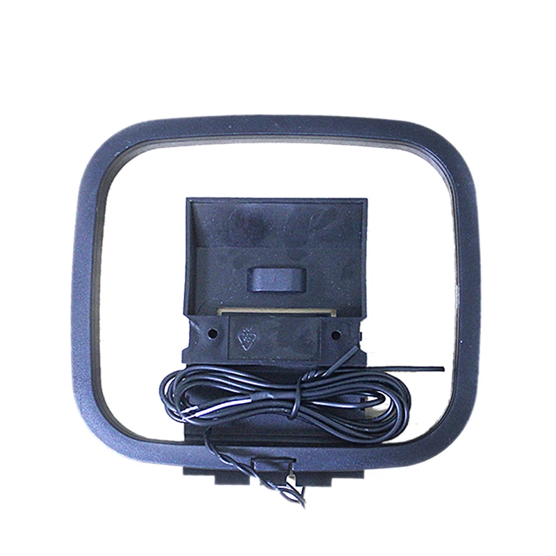 Evrensel FM / AM Döngü Anten Alıcısı Mini Konnektör Sony Sharp Chaine Stereo AV Alıcısı Sistemleri Açık Sinyal Alma Hattı