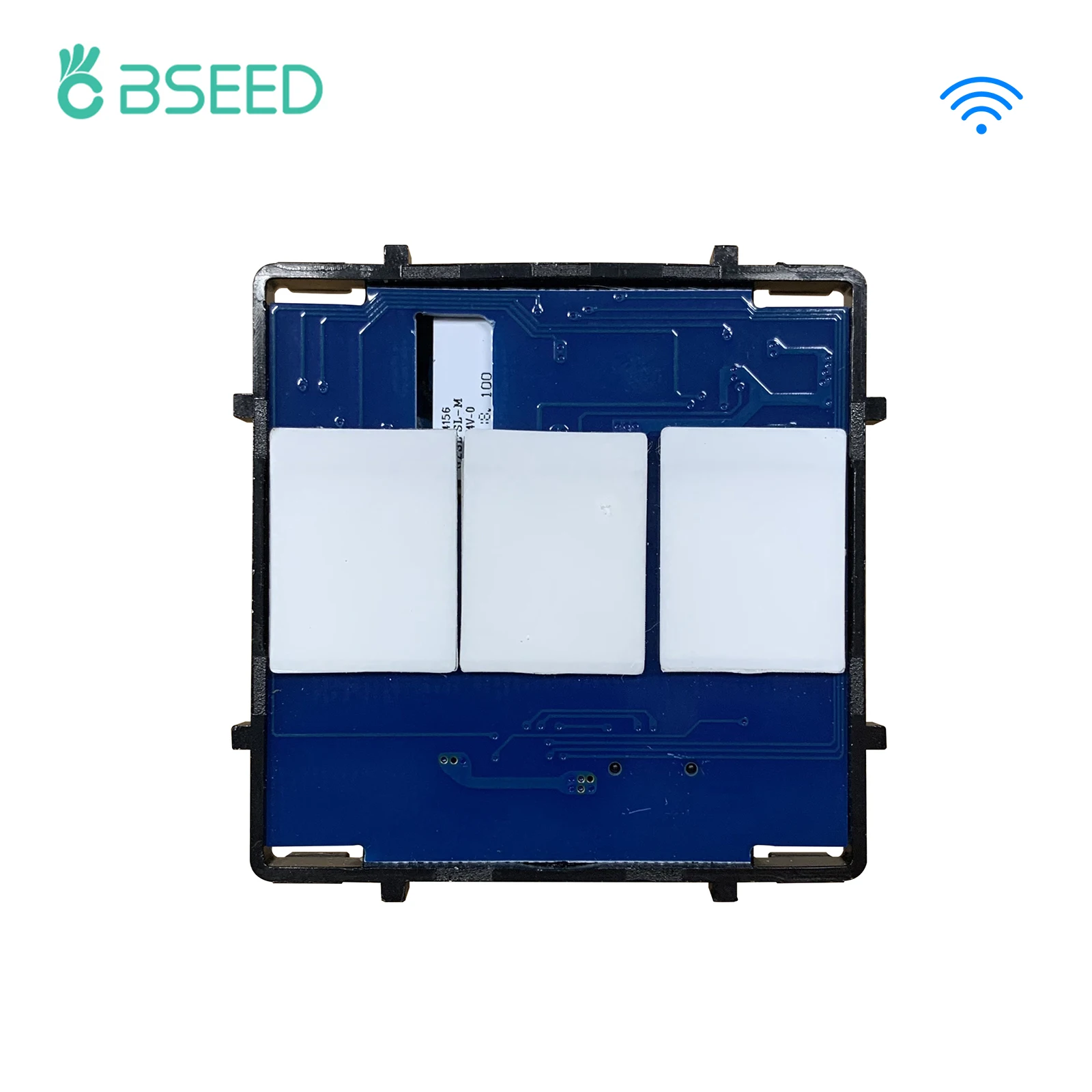 Bseed 3 Gang Zigbee Tabanı AB Standart Tek Canlı Anahtarları modülü DIY parçası duvar ışık dokunmatik ekran Cam Panel Olmadan