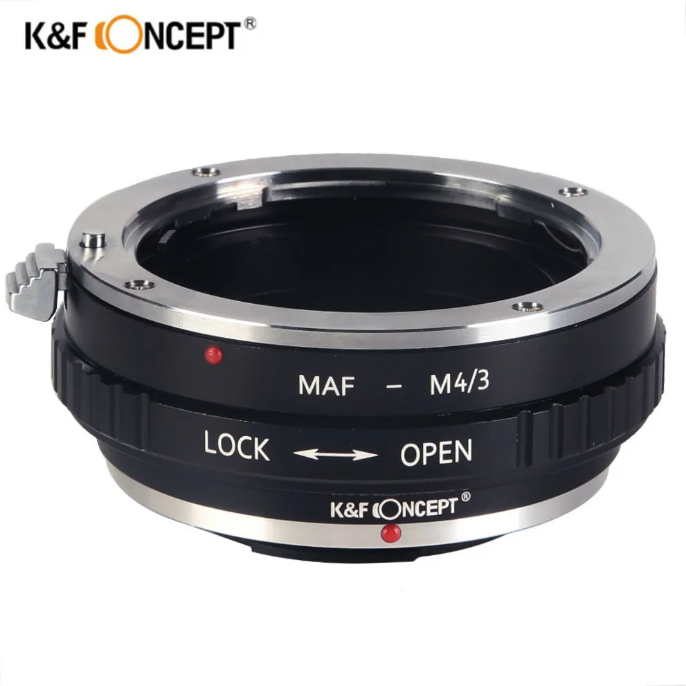 K & F Konsept AF-M4/3 lens adaptörü Halka SONY A AF Alfa Minolta MA Lens MİKRO 4/3 DÖRT THİRDS m4 / 3 Kamera AF-M4 / 3