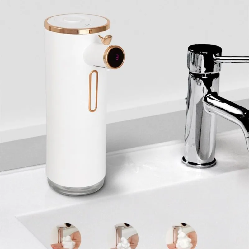 Karikatür Sevimli Kaktüs Fotoselli Sıvı Sabunluk Akıllı Sensör Eller Serbest Otomatik Sabunluk Pompası Banyo Mutfak İçin Görüntü 3 
