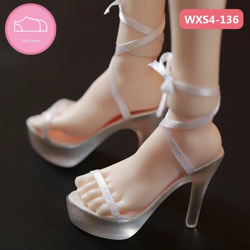 Yeni bjd Ayakkabı 1/4 Supia Sybil Kız Bebek vücut ve minifee bebek vücut yaklaşık 5.4 cm yüksek topuklu reçine malzeme WXS4-136
