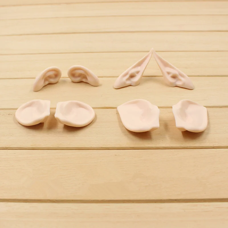 Elf ve İnsan Plastik Kulak için Uygun 1/6 Blyth Doll 30 cm DIY Hediye