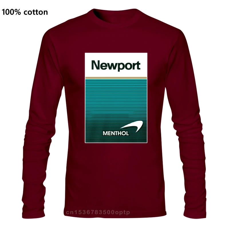 Erkek Giyim Newport Mentol Sigara Tütün Tütün Kool Filtre Kings T-Shirt
