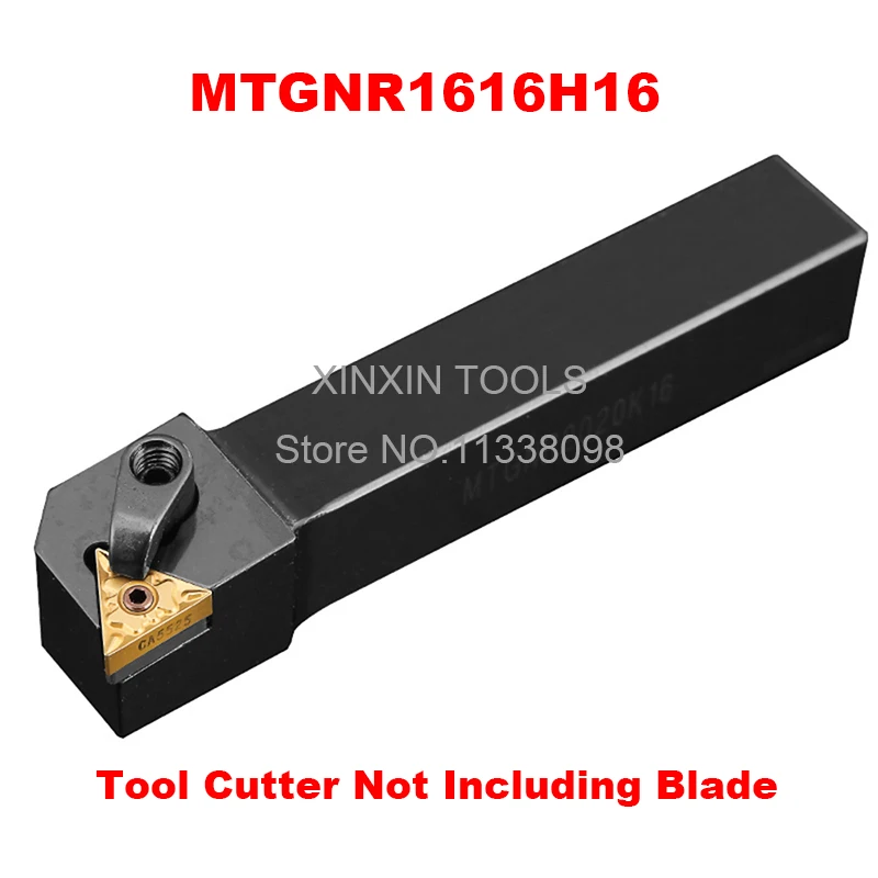 MTGNR1616H16 / MTGNL1616H16 16mm Metal Torna Kesme Aletleri, CNC Takım Silindirik dönüm aracı, Dış Torna Takım, Tip MTGNR / L