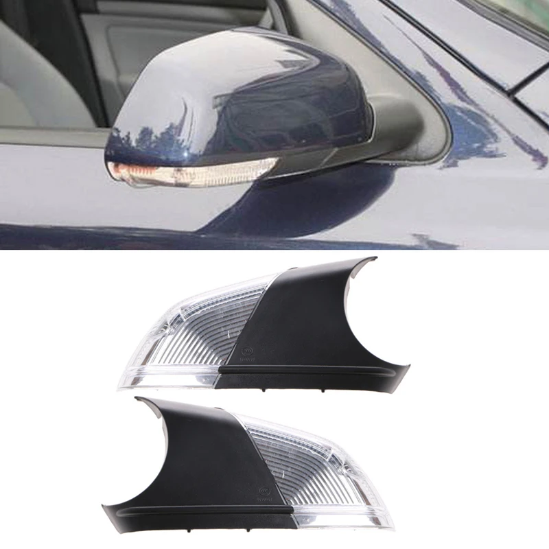 Yeni Sol Kabin / Sağ Co-pilot Salıncak Araç Araba LED Ayna gösterge açın sinyal ışığı Ampul Lamba Polo Skoda Octavia
