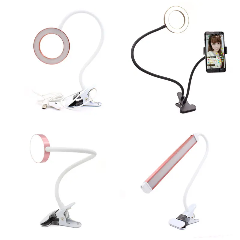 Yeni geliştirilmiş dövme lamba kelepçe ile USB LED lamba soğuk ışık kaş kirpik uzatma güzellik salonu makyaj aydınlatıcı ekipmanları