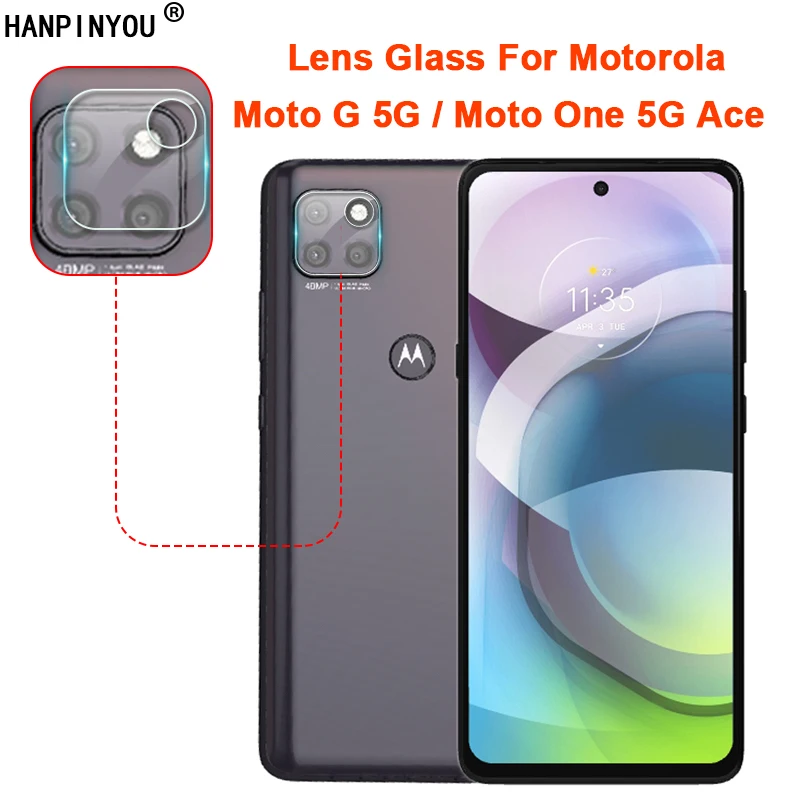 Motorola Bir 5G Ace / Moto G 5G Ultra İnce Arka Kamera Lens Koruyucu Arka Kamera Lens kapağı Temperli Cam Koruma Filmi