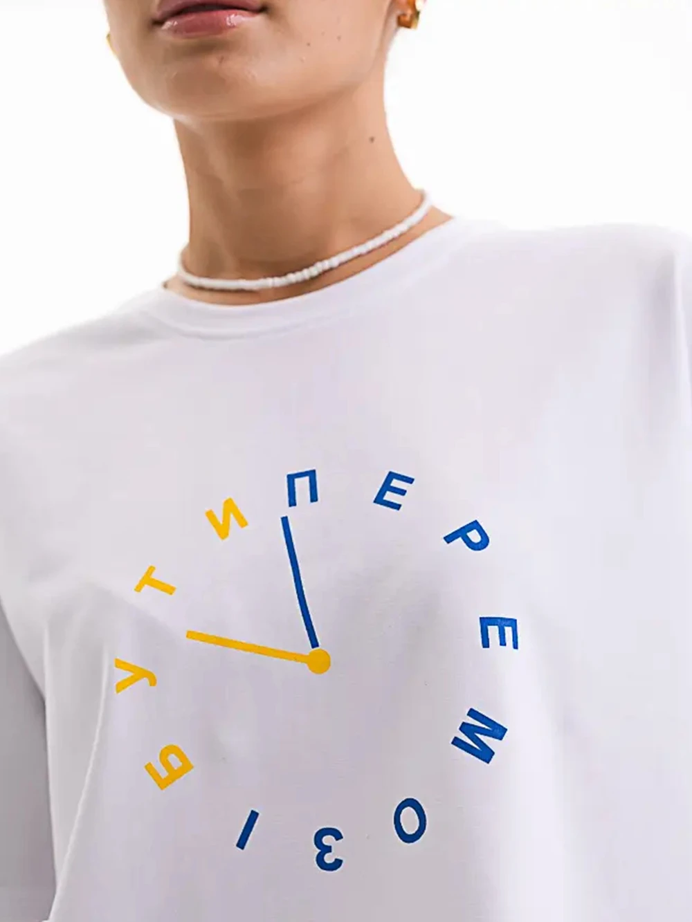 Бути Перемойі kadın Yaz Butik Gömlek Damla Kollu serin tişört Ukrayna Vatanseverlik Basit Rahat Baskı pamuklu tişört