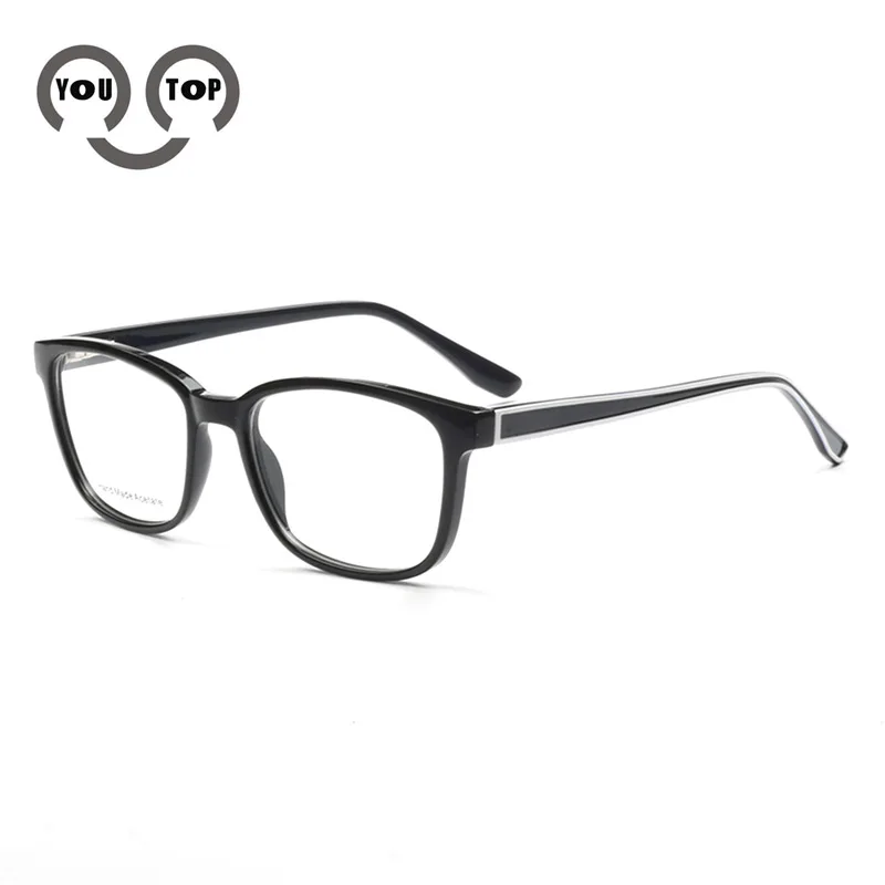 YOUTOP Yeni Varış kadın Miyopi gözlük Asetat gözlük gözlük çerçeveleri erkek Moda Gözlük T006 Görüntü 0 