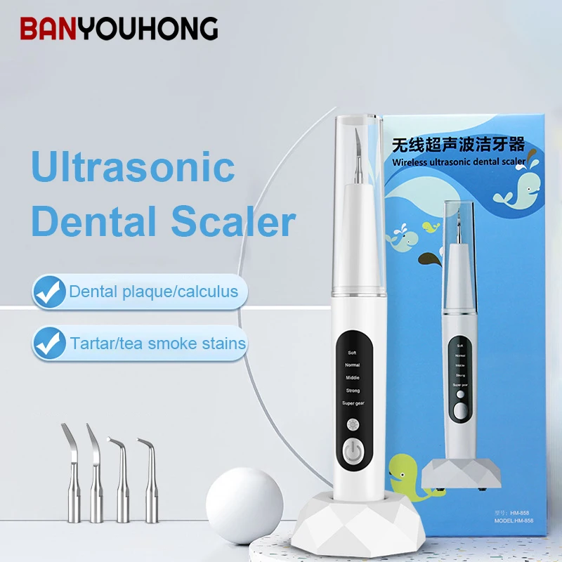 Ultra sonic Diş Ölçekleyici Diş Tartar Leke Diş Calculus Remover Elektrikli Sonic Diş Plak diş taşı Temizleyici Beyazlatmak Oral Görüntü 0 