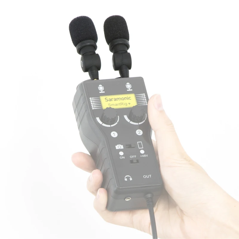 Saramonic SR-XM1 3.5 mm Kablosuz Mikrofon GoPro Vlog Video Mikrofon Gopro 8 Max 7 6 TRS Fiş Eylem Kamera DSLR Sony RX100 VII Görüntü 3 